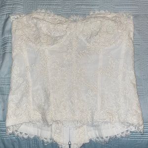 Preworn Monique Lhullier Augustine corset